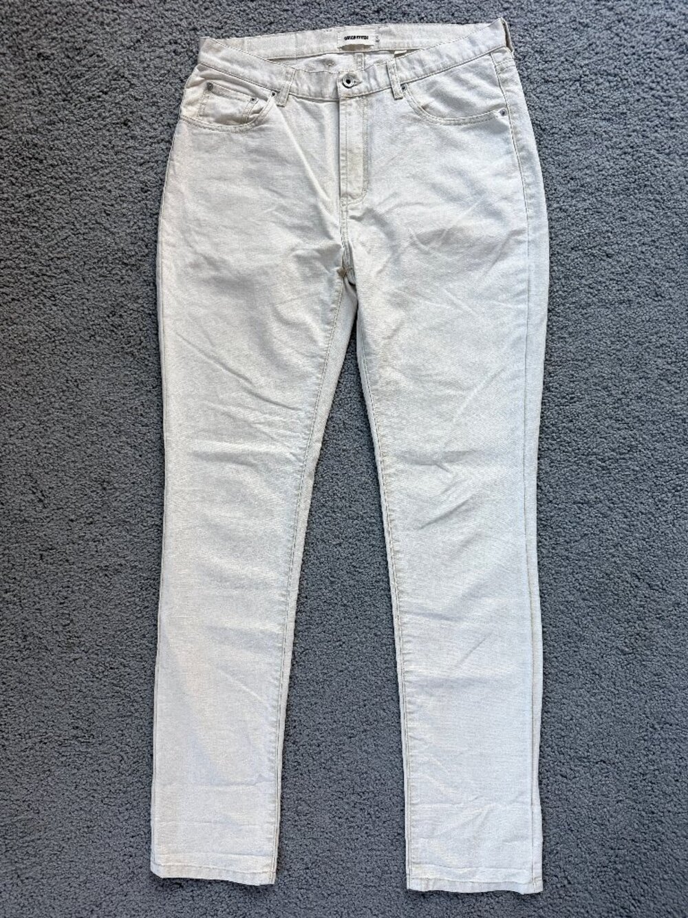 Taylor Stitch The Slim Jean in Natural Organic Cotton Size 33 - Great Condition